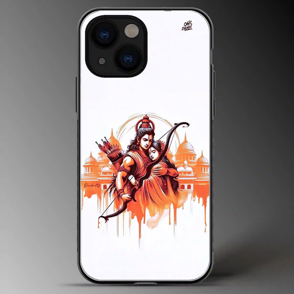 Sita-Ram | Gods | Colored | Glass Phone Cover | Mobile Cover (Case) | Back Cover